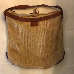 Lucky Boho Bag with Leather Trim